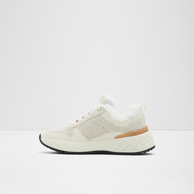 Baskets Aldo Citycozy Dentelle Up Femme Bone | VMFBRP-379