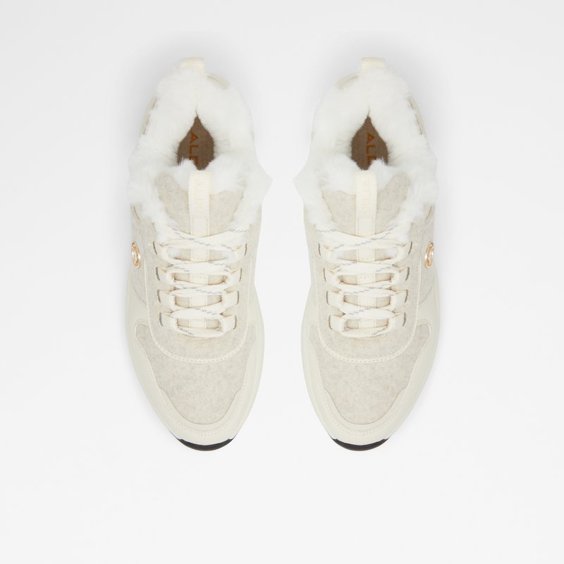 Baskets Aldo Citycozy Dentelle Up Femme Bone | VMFBRP-379