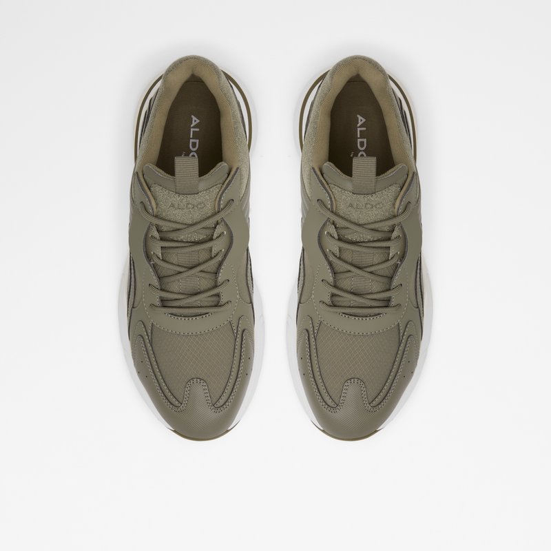Baskets Aldo Createv1 Athlétiques Homme Kaki | TJLOPZ-710