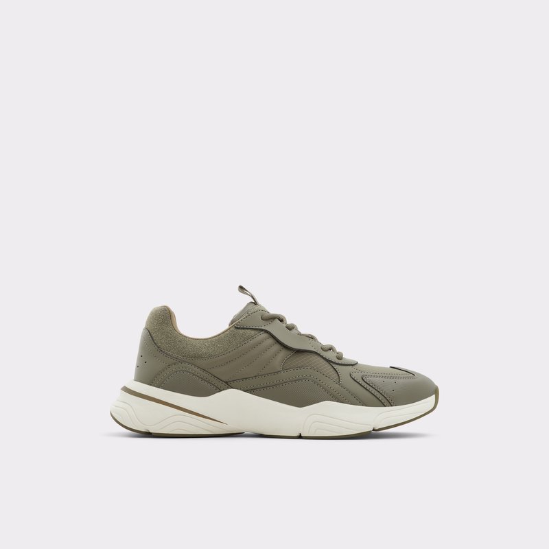 Baskets Aldo Createv1 Athlétiques Homme Kaki | TJLOPZ-710