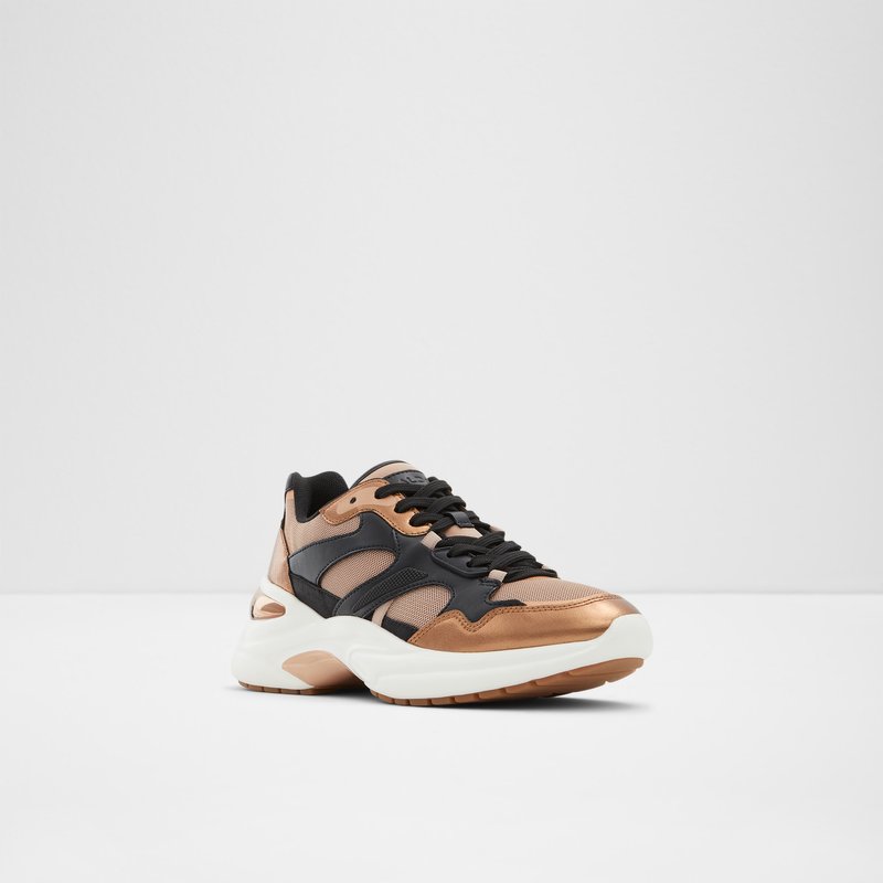 Baskets Aldo Createv2 Low Femme Bronze | EKWCUO-836