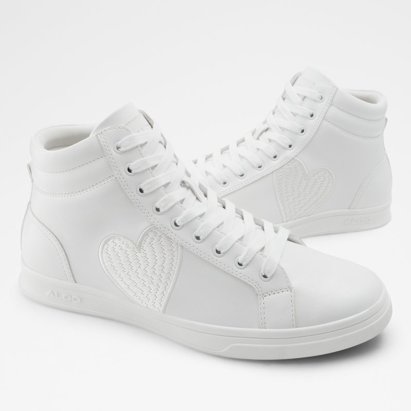 Baskets Aldo Cupido High Homme Blanche | PWVLQD-807