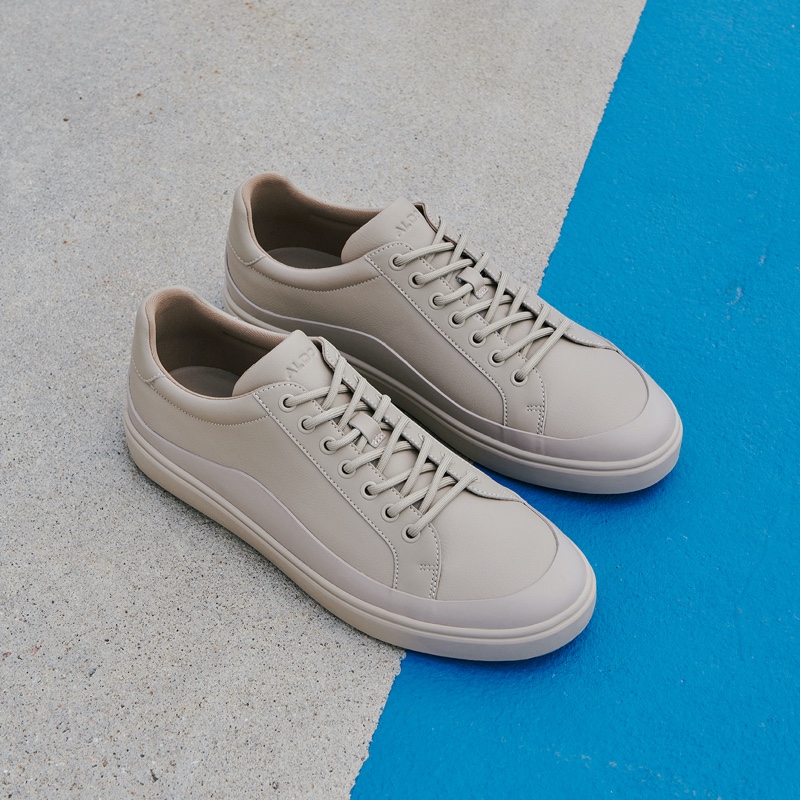 Baskets Aldo Dereck Low Homme Beige Foncé | YBALRN-025