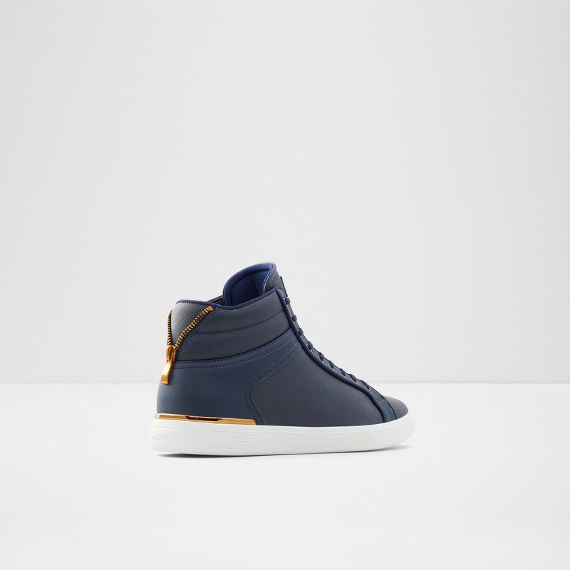 Baskets Aldo Deruulo High Homme Bleu Marine | SXTJDW-816