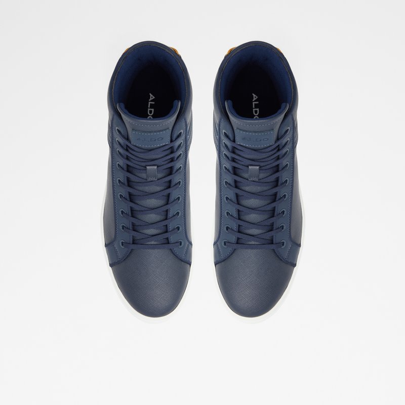 Baskets Aldo Deruulo High Homme Bleu Marine | SXTJDW-816