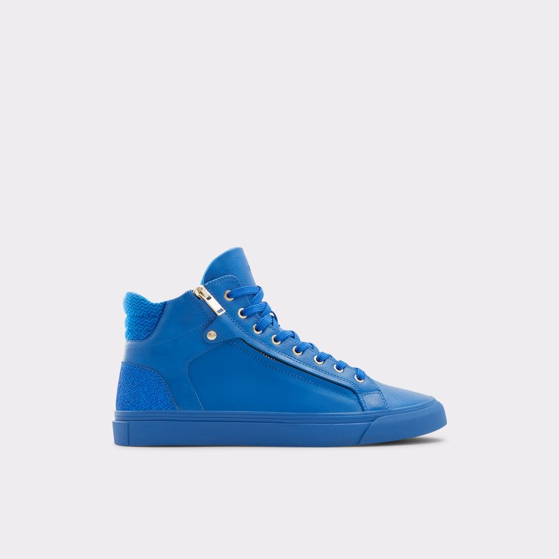 Baskets Aldo Destry High Homme Bleu | ZSWMEL-425