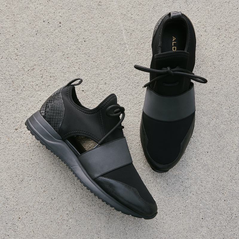 Baskets Aldo Dwiedia Slip On Femme Noir | LWAUVS-169