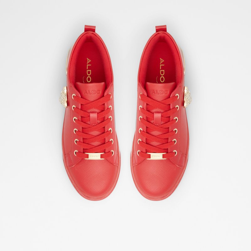 Baskets Aldo Frayldan Low Femme Rouge | CBNTMK-349