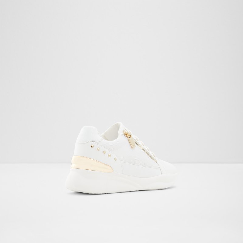 Baskets Aldo Frelidda Low Femme Blanche | QBIACD-701