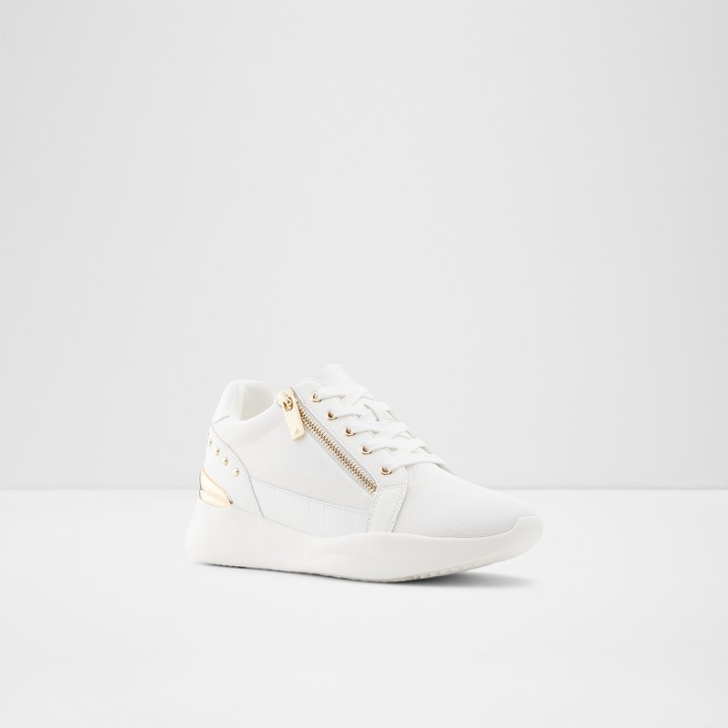 Baskets Aldo Frelidda Low Femme Blanche | QBIACD-701