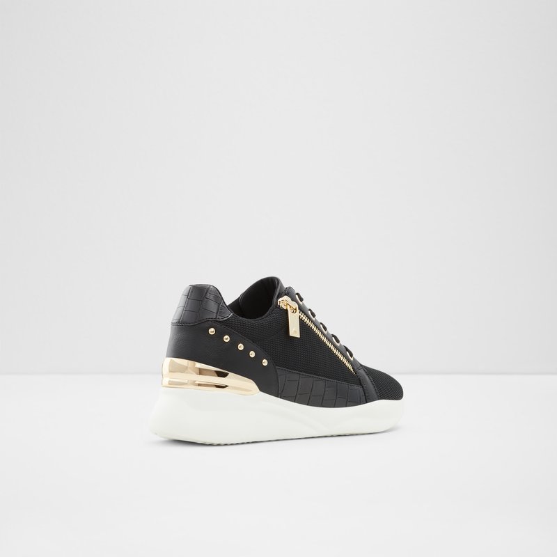 Baskets Aldo Frelidda Low Femme Noir | VLHAZE-213