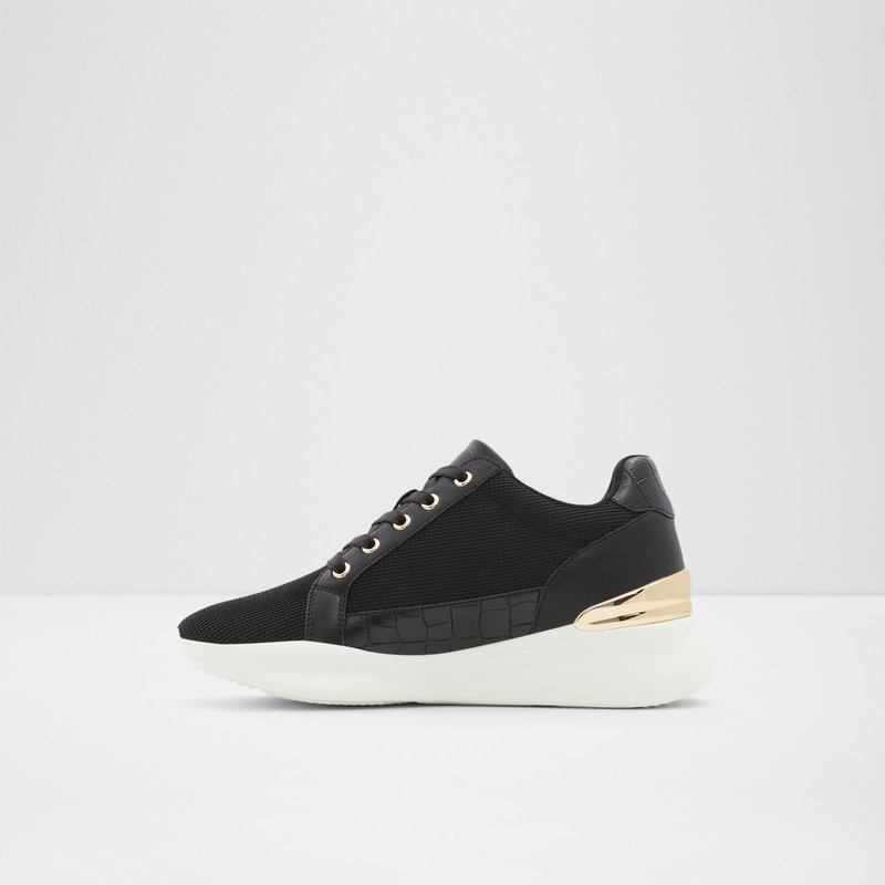 Baskets Aldo Frelidda Low Femme Noir | VLHAZE-213