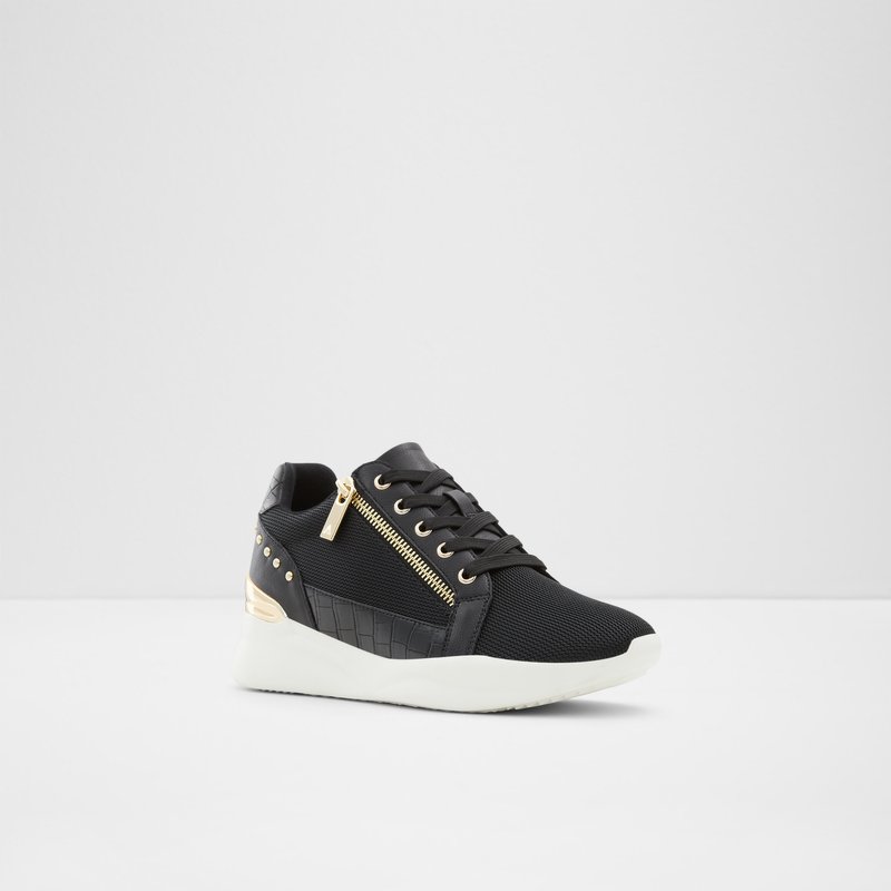 Baskets Aldo Frelidda Low Femme Noir | VLHAZE-213