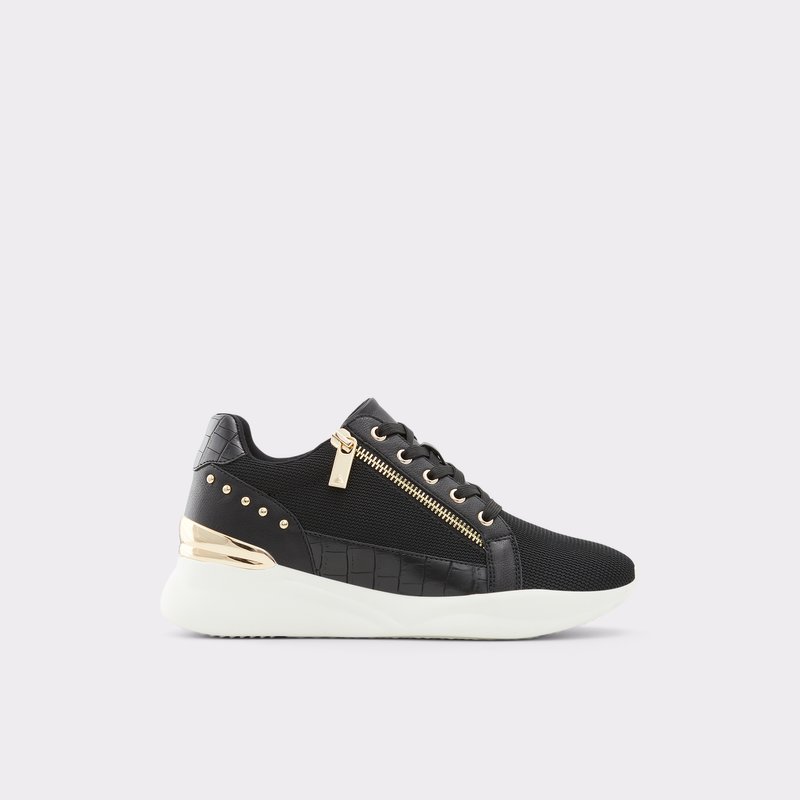 Baskets Aldo Frelidda Low Femme Noir | VLHAZE-213