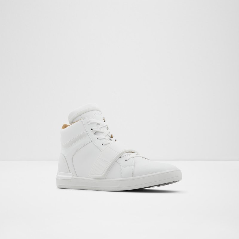 Baskets Aldo Gabrieli High Homme Blanche | ZNKJMO-943