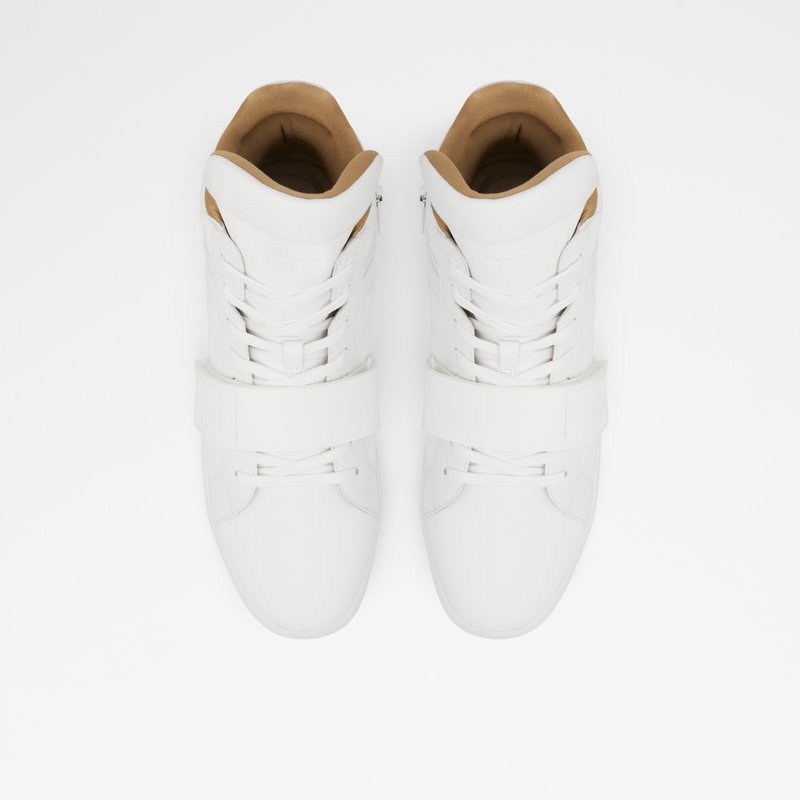 Baskets Aldo Gabrieli High Homme Blanche | ZNKJMO-943