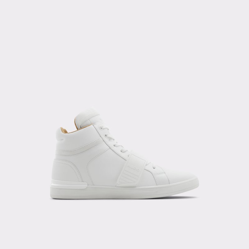 Baskets Aldo Gabrieli High Homme Blanche | ZNKJMO-943