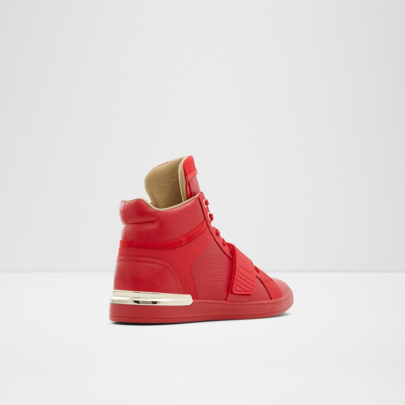 Baskets Aldo Gabrieli High Homme Rouge | CQUOMV-962
