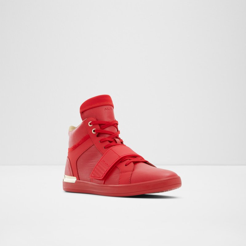 Baskets Aldo Gabrieli High Homme Rouge | CQUOMV-962
