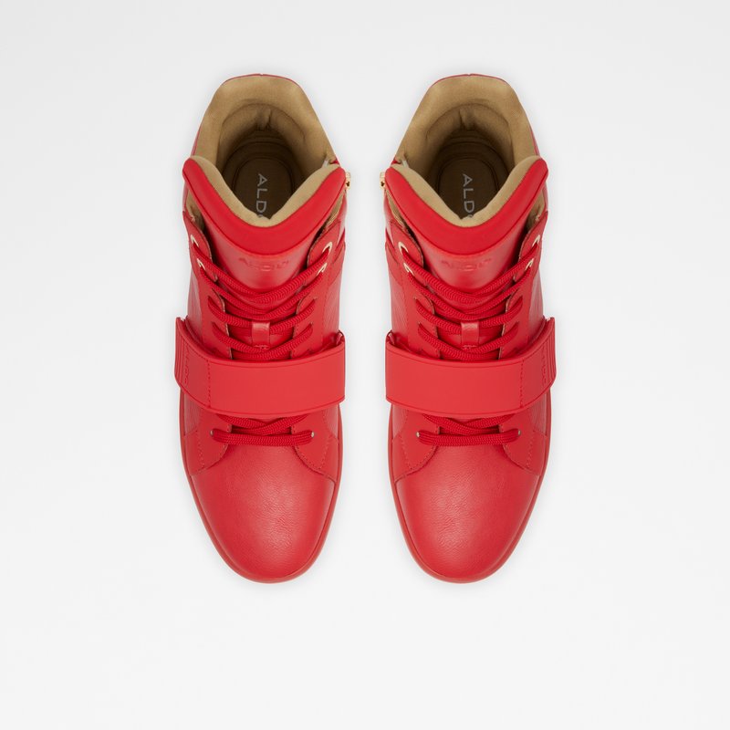 Baskets Aldo Gabrieli High Homme Rouge | CQUOMV-962