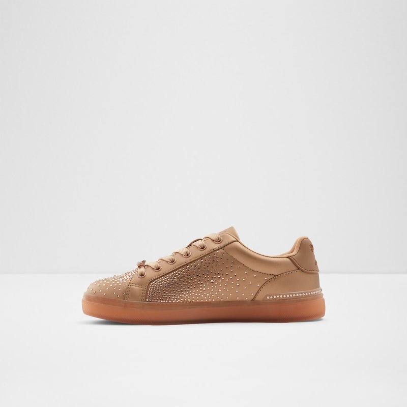 Baskets Aldo Glasssneaker Dentelle Up Femme Bone | BPJSZE-932