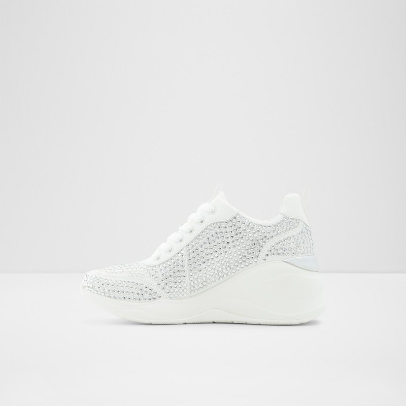 Baskets Aldo Glow Wedge Femme Clear | XWEMQA-264