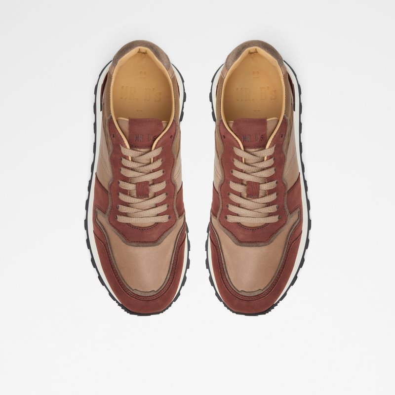 Baskets Aldo Huntingdale Low Homme Marron | RJHNQS-054