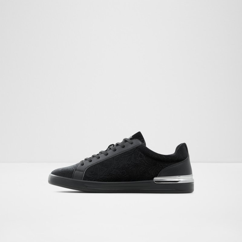 Baskets Aldo Karloz Low Homme Noir | EIZHVA-516