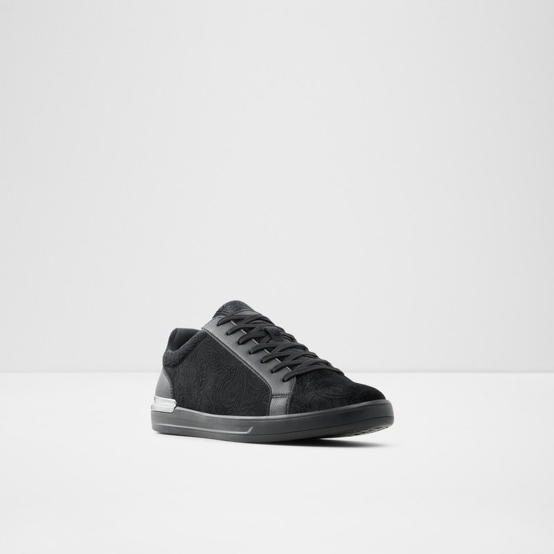 Baskets Aldo Karloz Low Homme Noir | EIZHVA-516