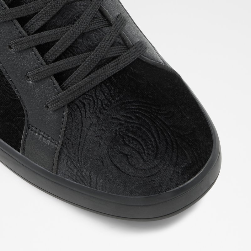 Baskets Aldo Karloz Low Homme Noir | EIZHVA-516