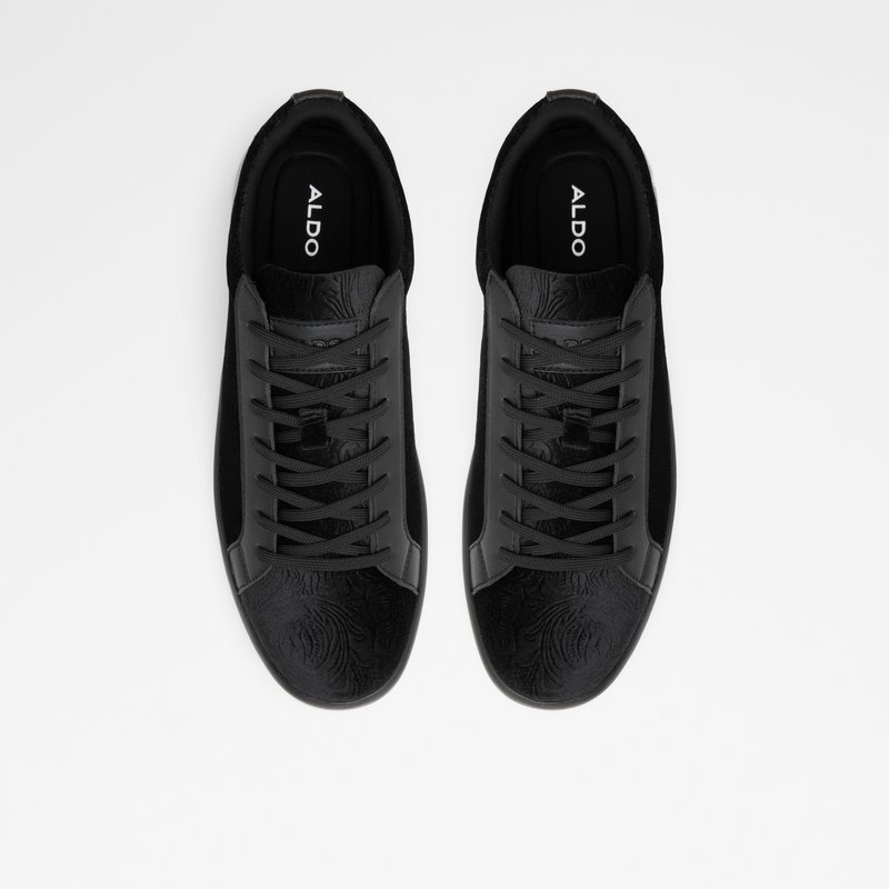 Baskets Aldo Karloz Low Homme Noir | EIZHVA-516