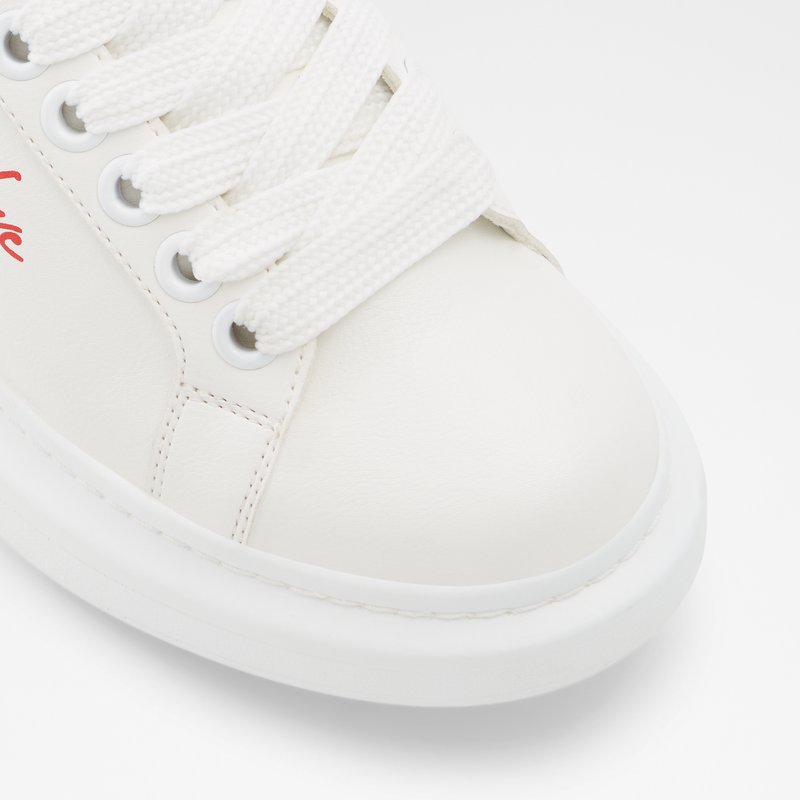 Baskets Aldo Larealin Low Femme Blanche | LYOKNS-463