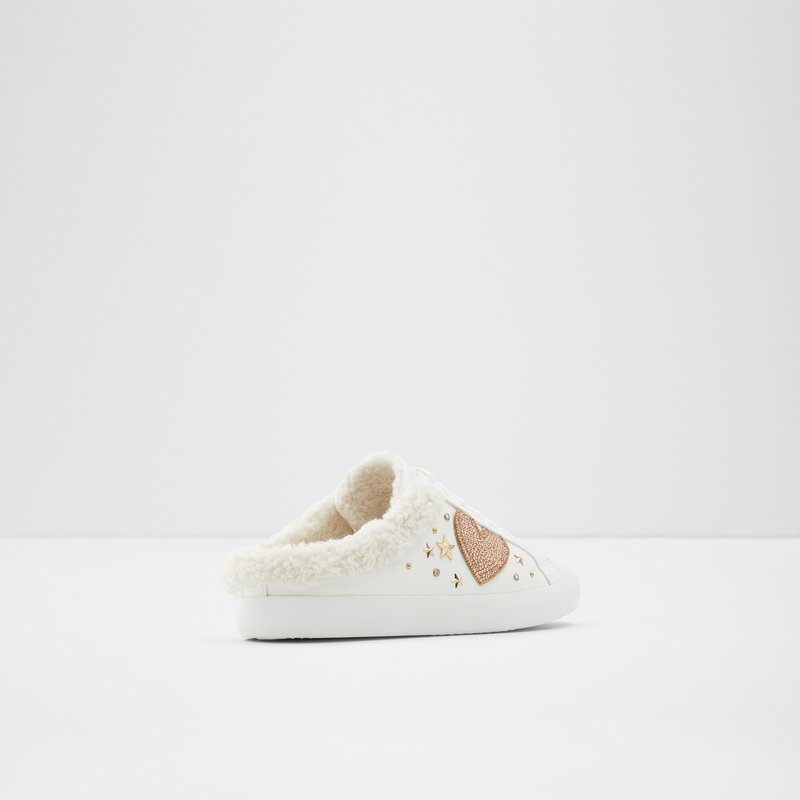 Baskets Aldo Lovey Slip On Femme Blanche | HJPGLV-789