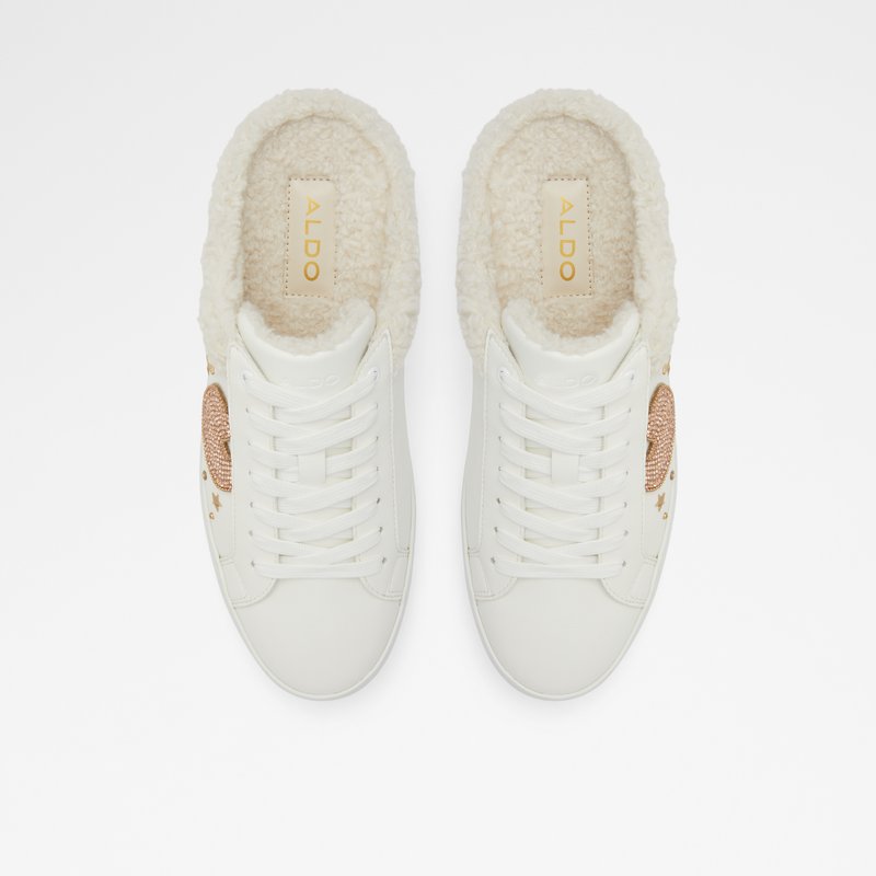 Baskets Aldo Lovey Slip On Femme Blanche | HJPGLV-789