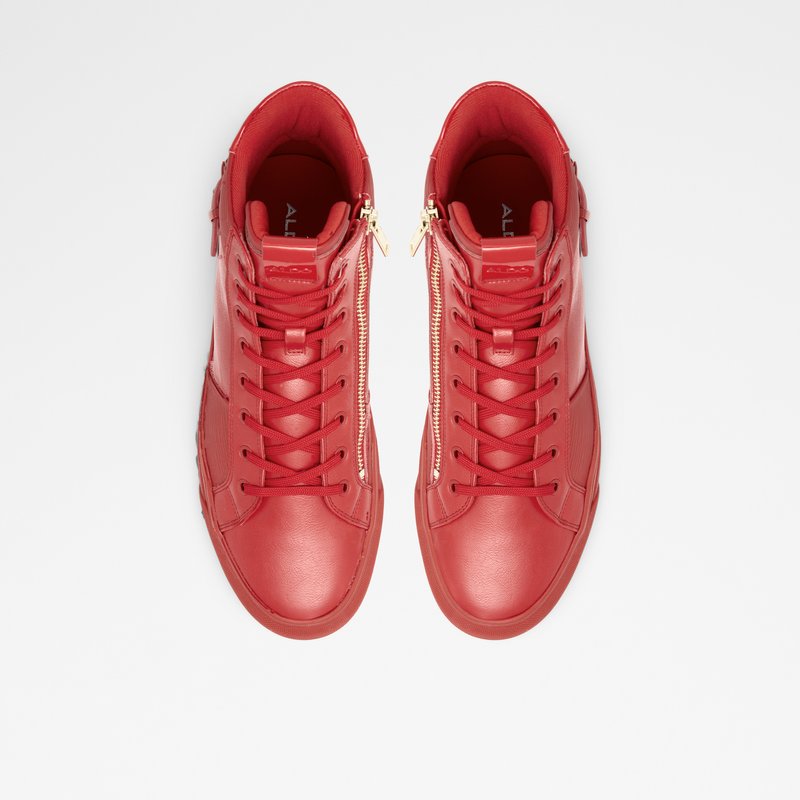 Baskets Aldo Masari High Homme Rouge | TVZPIW-851