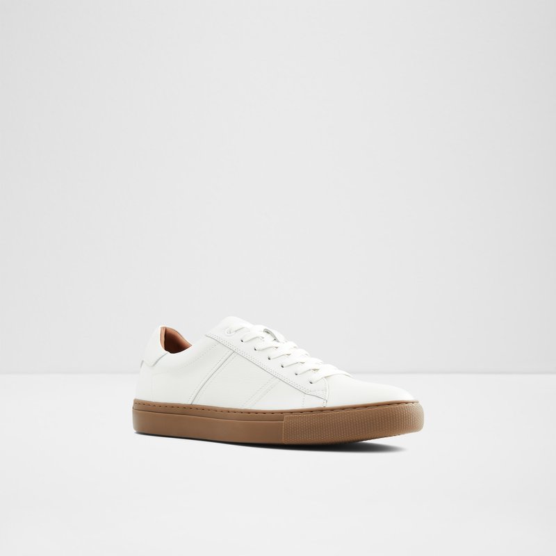 Baskets Aldo Meemar Low Homme Blanche | IDFXAY-549