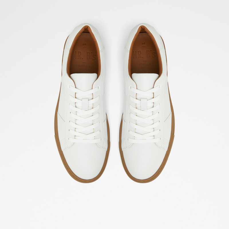 Baskets Aldo Meemar Low Homme Blanche | IDFXAY-549