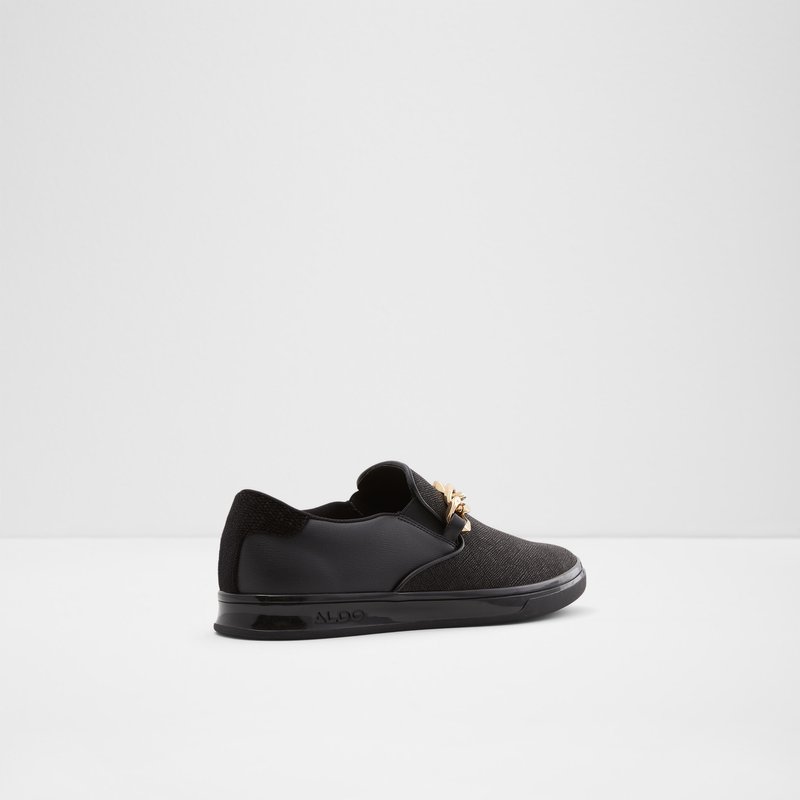 Baskets Aldo Millbrook Low Homme Noir | CROULT-120