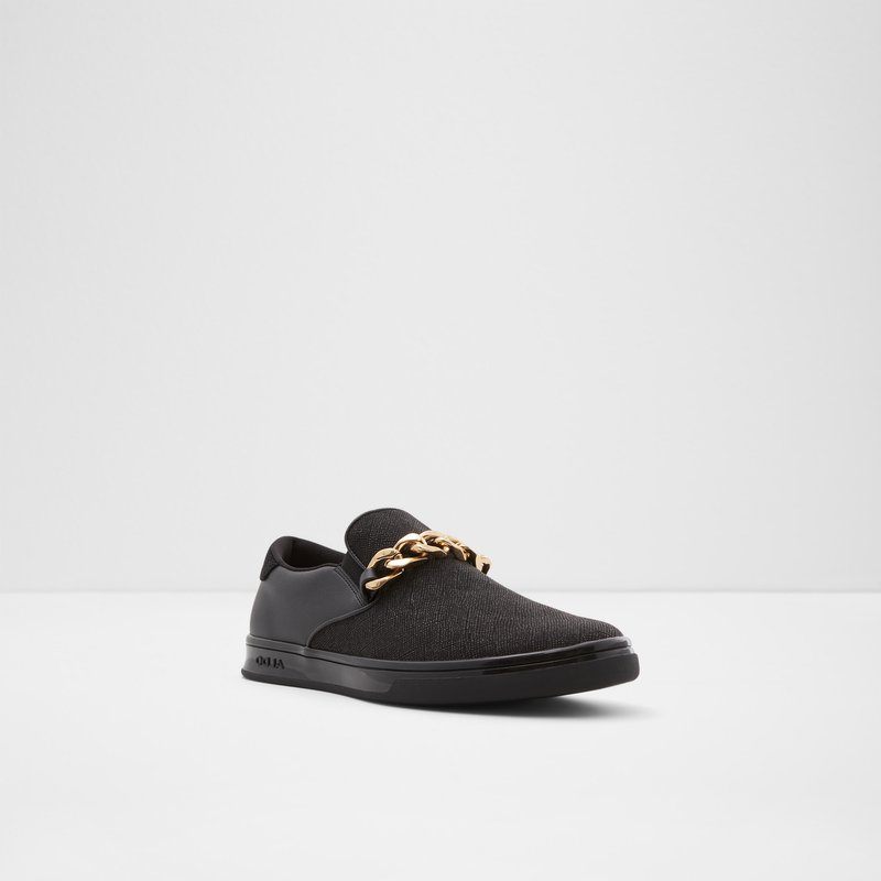 Baskets Aldo Millbrook Low Homme Noir | CROULT-120