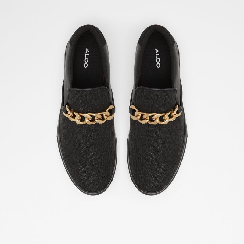 Baskets Aldo Millbrook Low Homme Noir | CROULT-120