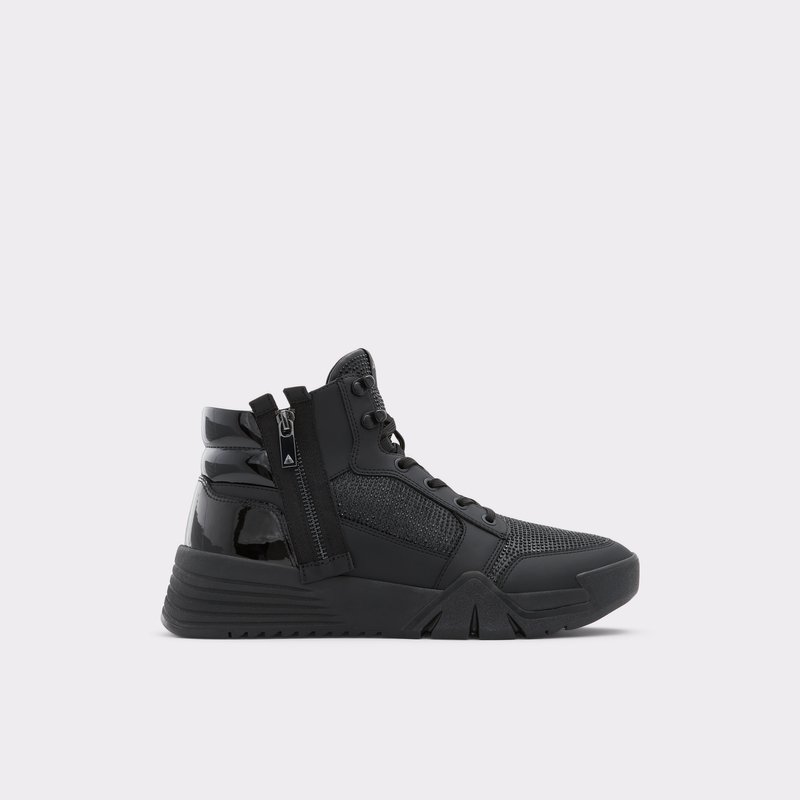 Baskets Aldo Palladia High Homme Noir | XPAJET-671