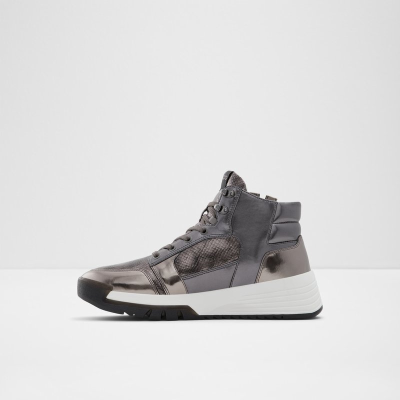 Baskets Aldo Palladia High Homme Pewter | DXRZEP-369