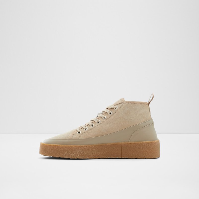 Baskets Aldo Peggyryan High Homme Beige Clair | ODCEBF-158
