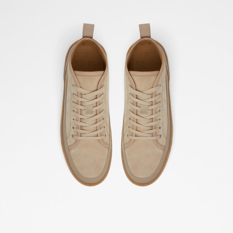 Baskets Aldo Peggyryan High Homme Beige Clair | ODCEBF-158