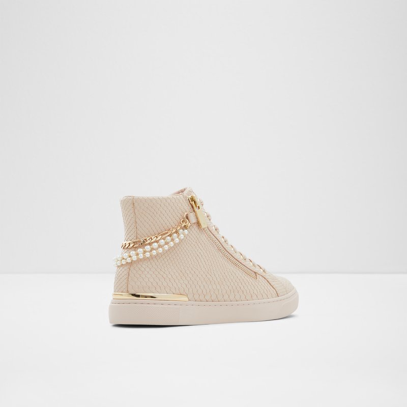 Baskets Aldo Perola Dentelle Up Femme Rose Clair | TXIJGU-618