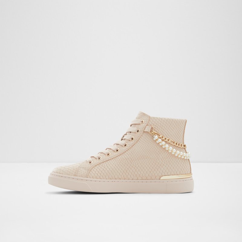 Baskets Aldo Perola Dentelle Up Femme Rose Clair | TXIJGU-618