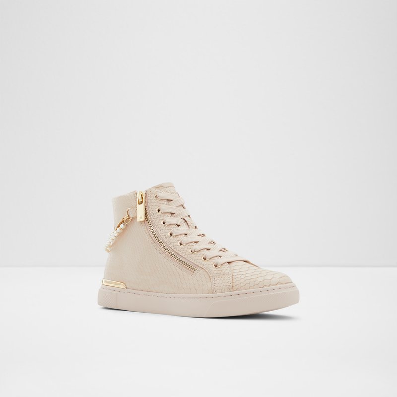 Baskets Aldo Perola Dentelle Up Femme Rose Clair | TXIJGU-618
