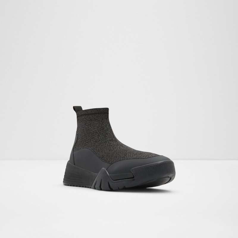 Baskets Aldo Piston Slip On Homme Noir | BRIJQS-234