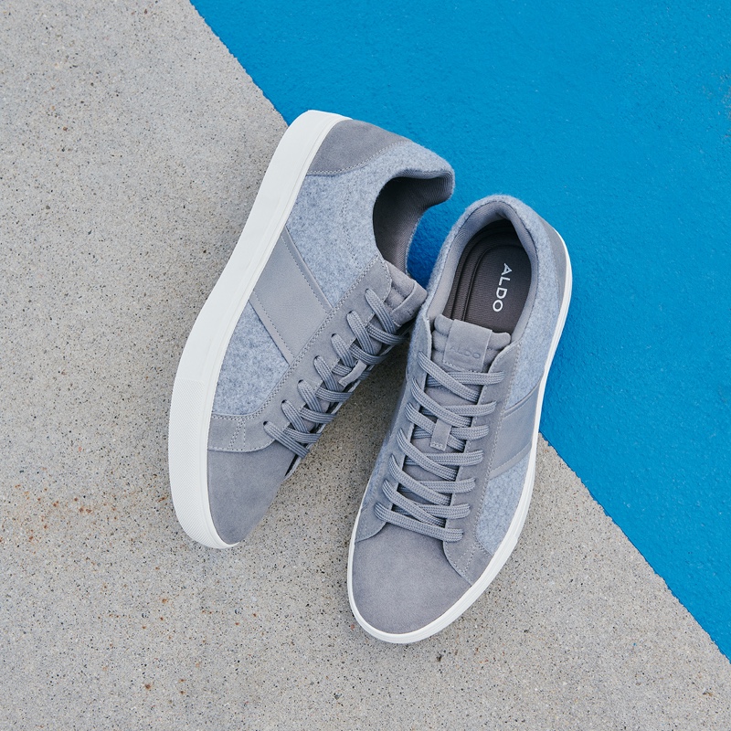 Baskets Aldo Pondia Low Homme Grise | HLFBXK-427
