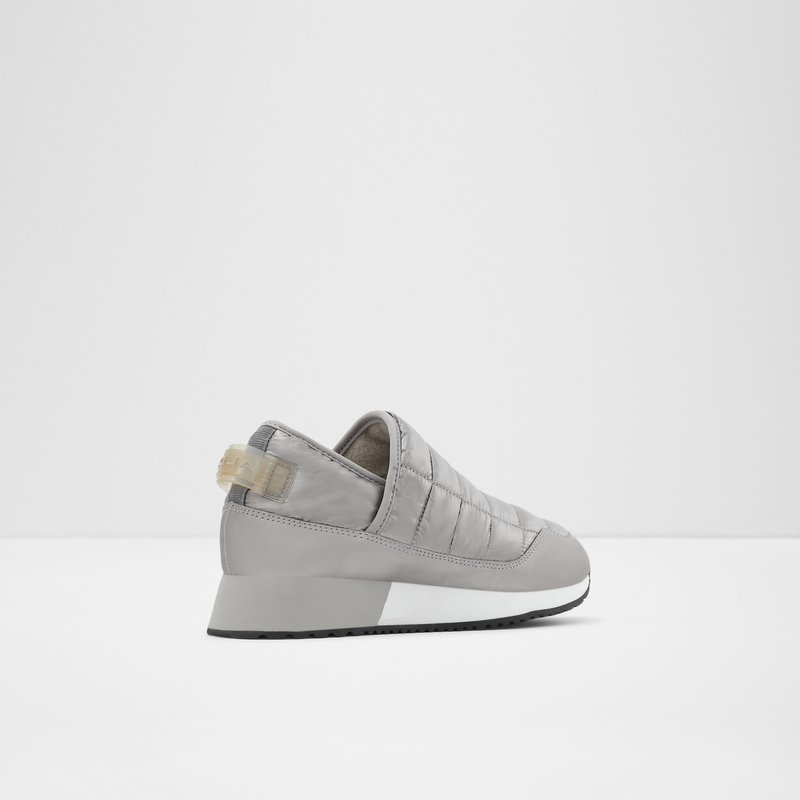 Baskets Aldo Pufferwalk Slip On Femme Argent | AHMLQW-608